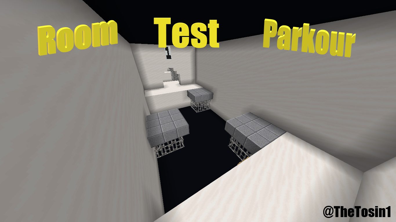 Herunterladen Room Test Parkour zum Minecraft 1.15.2